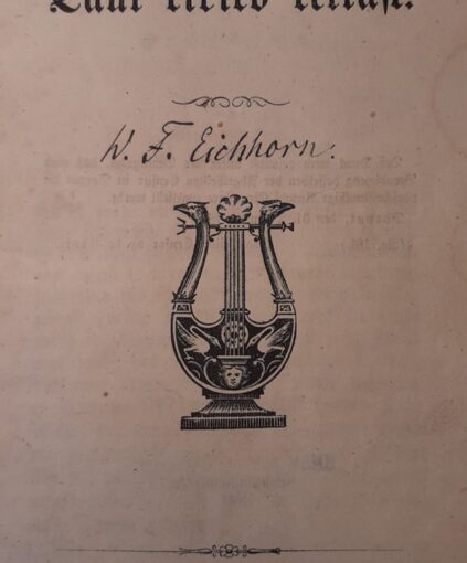 Schiller's "Lied von der Glocke" in Estonian by Eichhorn 1860